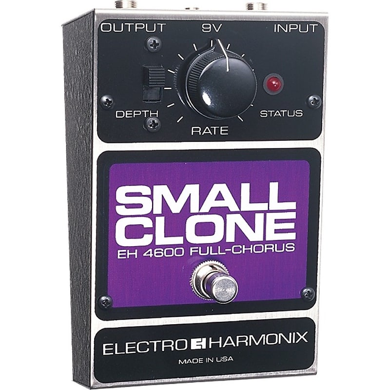 Electro-Harmon​ix Small Clone Analog Chorus Guitar Effects Pedal