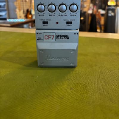 Reverb.com listing, price, conditions, and images for ibanez-cf7-chorus-flanger-pedal