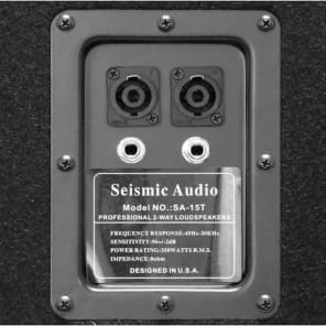 Seismic Audio - Pair of 15 inch PA DJ Speakers 700 Watts PRO Audio - Mains, Monitors, Bands, Karaoke image 7
