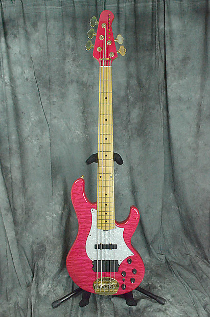 ベース LAKLAND SL55-69 tetsuya Signature Bass Lakland SL55-69 Tetsuya Signature Model See Thru Pink | Reverb