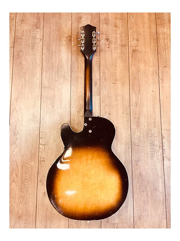 1962年製　REGAL harmony METEOR フルアコ　ビザール Full Acoustic Electric Guitar Regal Harmony Meteor 1962