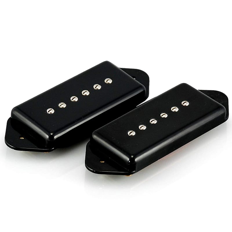 VANSON AlNiCo V Black P90 Dog Ear DE90 Single Coil Pickup | Reverb UK