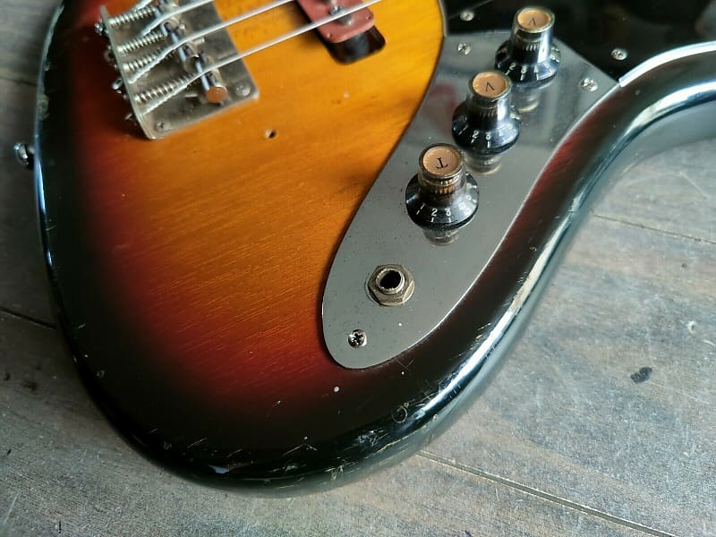 70's Westminster RB600N マツモク製 1970's Westminster Japan (Matsumoku) Sunburst Jazz Bass | Reverb