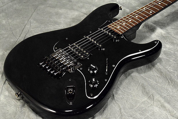 Fender Japan Electric Guitar Stratocaster Color Black Used