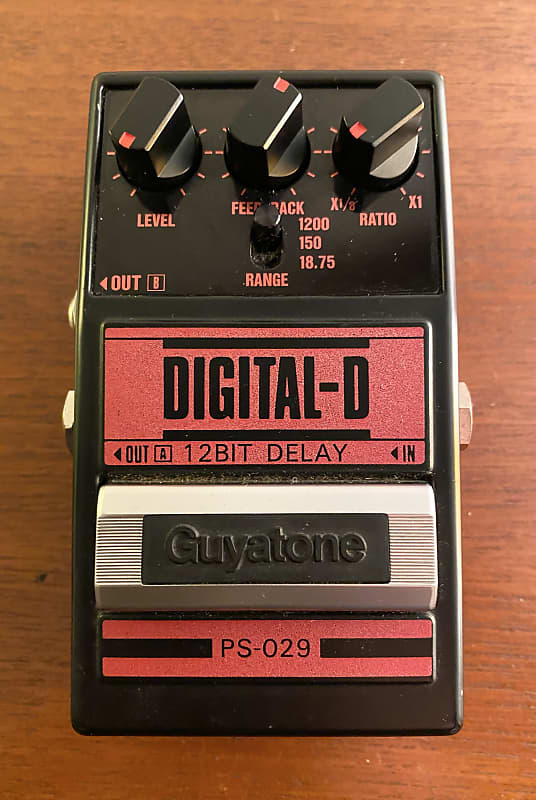 Guyatone PS-029 Digital-D 12 Bit Delay MIJ Japan Vintage Effects 