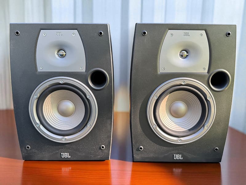 JBL Northridge Series N26 Bookshelf Speakers HiFi Stereo Home Audio Theater  			