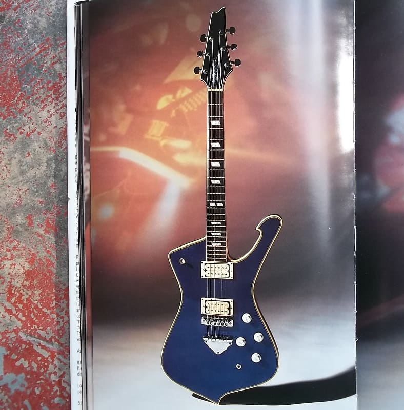 1979 Blue Greco Mirage/Iceman M-1000 - Rick Nielsen Model! | Reverb