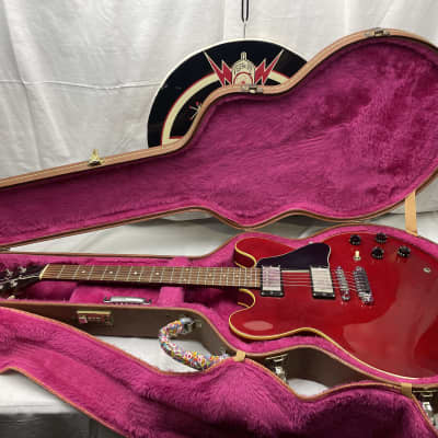 Gibson ES-335 Studio Semi-Hollowbody Guitar with PAF Reissue pickups + Case 1989 - Cherry