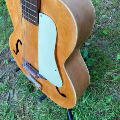 Vintage Early 50s Kay K-30 Archtop Natural image 12