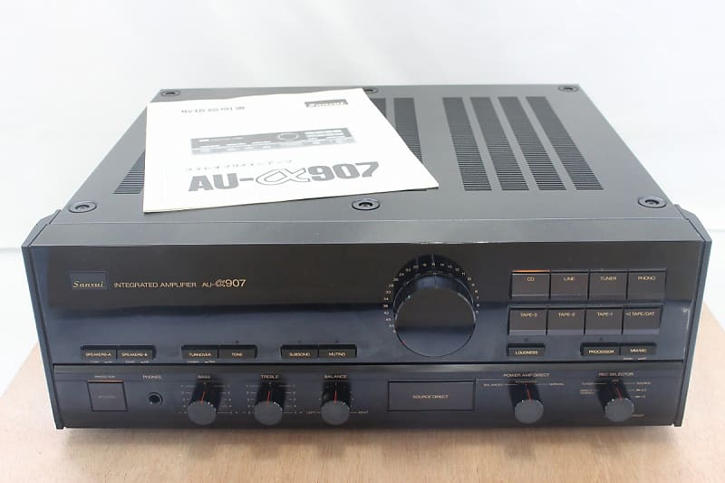 Sansui, AU-a907 - 1986 - Integrated Amplifier - 180 watts per Channel!!! image 1