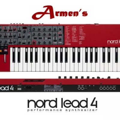 Nord Lead 4 49-Key 20-Voice Polyphonic Synthesizer