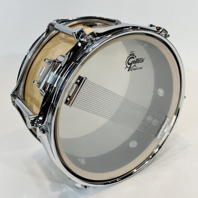 Gretsch Free Floating Maple Snare Drum in Natural Gloss 5.5x10 image 16