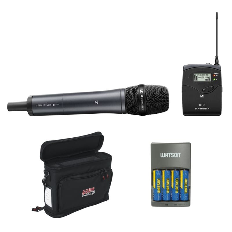 Sennheiser EW112PG3A Wireless Microphone Kit with extra batteries