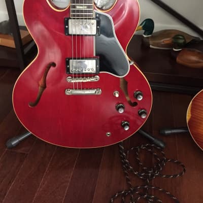 Gibson ES-335 TD with Block Inlays, Cherry 1962 image 3