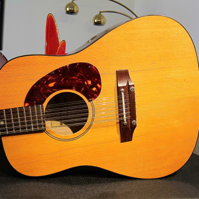 Vintage 1965 Hoyer 12 String Acoustic Guitar Near Mint Vintage 12 String with Near Mint Vox Case image 10
