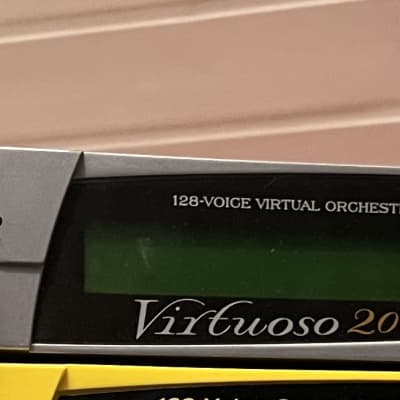 E-MU Systems Virtuoso 2000 Rackmount 128-Voice Virtual Orchestra 2000 - Silver
