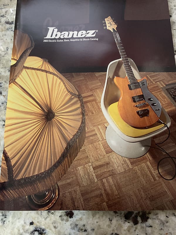 Ibanez Guitar Bass Catalog 2003 RG PGM Reverb