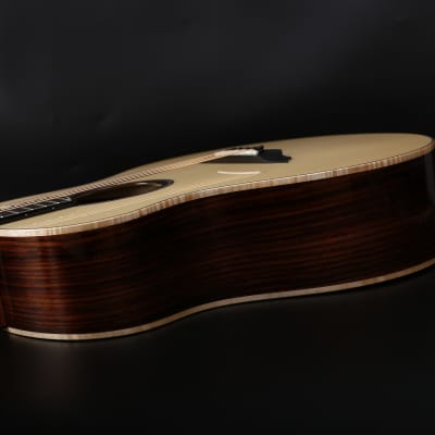 Avian Songbird Deluxe 5A Natural All-solid Handcrafted Indian Rosewood Acoustic Guitar image 14