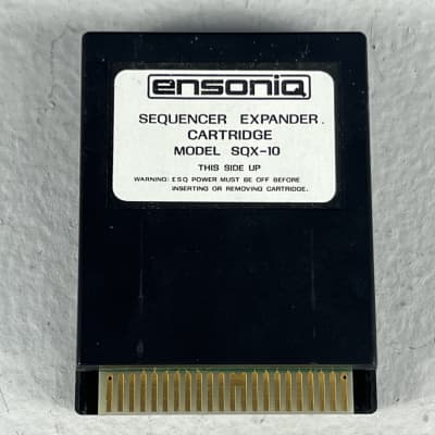 Ensoniq SQX-10 SEQUENCER EXPANDER CARTRIDGE SQX 10 ESQ-1