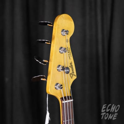 2017 Fender Jazz Bass (California Blue, Gig Bag) image 5