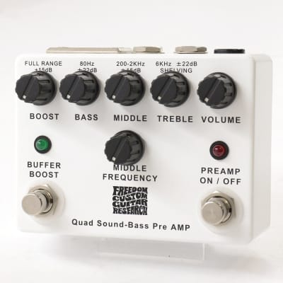 FREEDOM Quad Sound Bass Pre Amp SP-BP-01 Bass Pre Amp DI  (03/27) image 1
