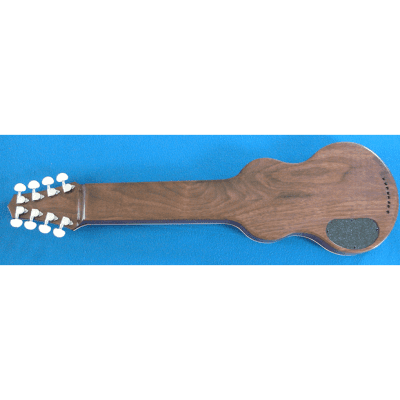 GeorgeBoards Sweet Figure Walnut on Walnut 8 String Lap Steel Guitar 2016 New Older Stock Clear Glos image 4
