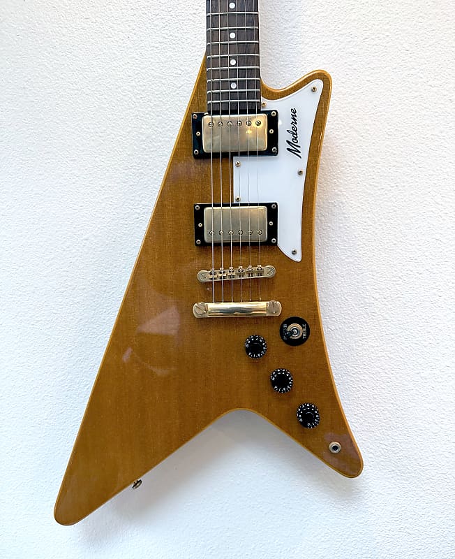 Epiphone Moderne 2000-2001 - Clear / Natural | Reverb