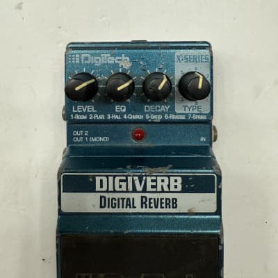 Digitech X-Series XDV Digiverb Stereo Digital Reverb Guitar Effect