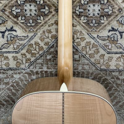 Eastman AC630-BD Jumbo Acoustic Guitar in Blonde w/ Case, Setup #3123 image 6