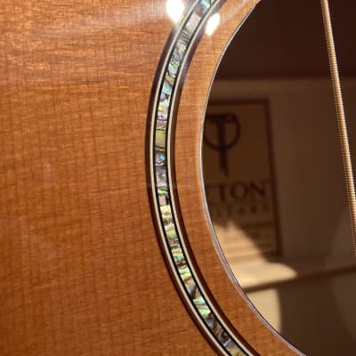 Teton DREADNOUGHT GUITAR, SOLID SPRUCE TOP, GLOSS FM HONEYBU (STS130FMGHB ) 2023 - SOLID SPRUCE TOP, GLOSS FM HONEYBU image 6