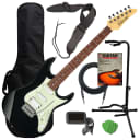 Ibanez AZES40 Electric Guitar - Black - Guitar Essentials Bundle