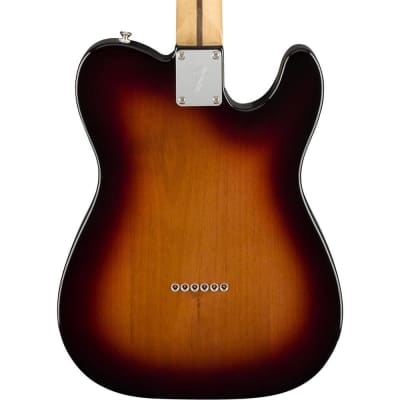 Fender Player Telecaster Left-Handed, Maple Fingerboard, 3-Color Sunburst image 2