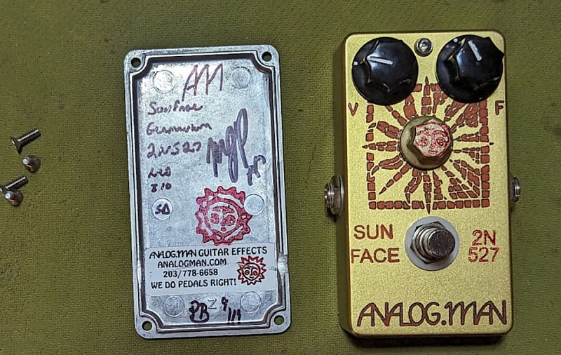 Analog.man Sunface Fuzz 2N527 レア - ギター