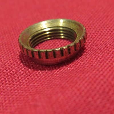 vinatge 1959 1960 Gibson Knurled Switch Nut for Les Paul Barney