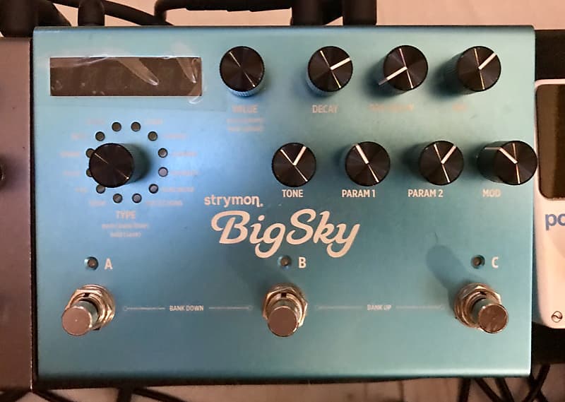 Strymon BigSky / TimeLine / midi controller Reverb