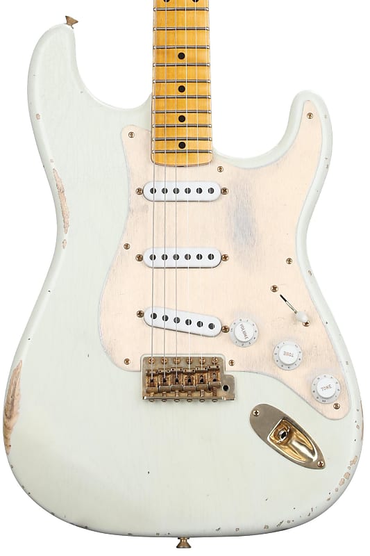 Fender Custom Shop Limited Edition '55 Stratocaster Relic - Aged '55 Desert Tan image 1