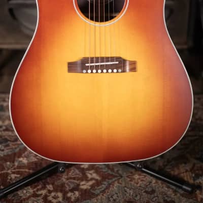 Gibson J-45 Studio Rosewood Acoustic/Electric Guitar - Satin Rosewood Burst with Hardshell Case image 3