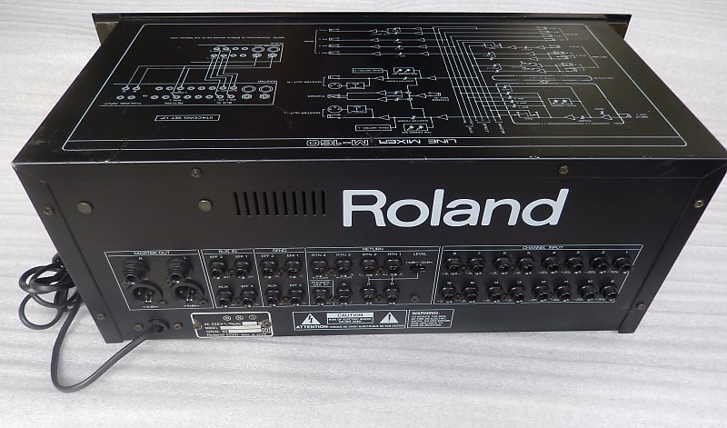 Roland M-160 16ch ラックマウントラインミキサー Roland ローランド M-160 II ラックマウント ライン ミキサー