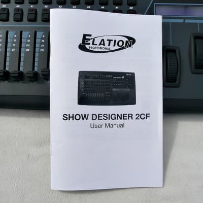 Elation Show Designer 2CF 2-Universe Professional DMX DJ or Stage Lighting  Console - PV Music Shop Inspected and Tested - Works / Functions / Looks  Excellent - Free Shipping | Reverb