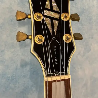 GRECO EG-500 BLACK U10000 1977s 日本製 Greco EG-500 1977 Black Les Paul Custom Made in Japan
