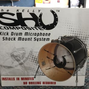 Kelly SHU Composite Kick Drum Microphone Shock Mount System