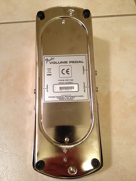 Fender Classics Volume Pedal PR-726 | Reverb