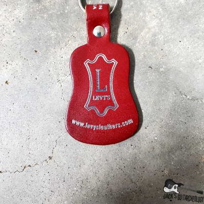 Levy's Leather Guitar Keychain (2018) image 2