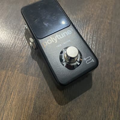 TC Electronic Polytune 3 Noir Mini Polyphonic Tuning Pedal | Reverb