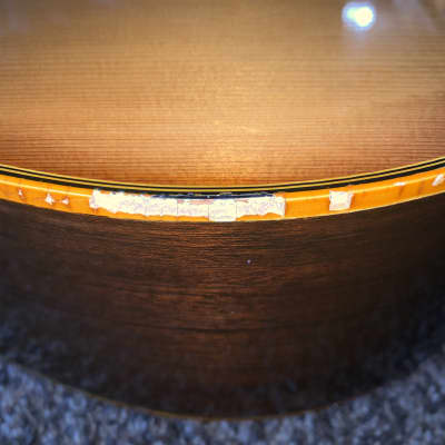 Vintage Ibanez Model concord acoustic guitar made in japan hard case image 9
