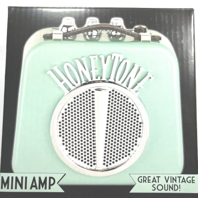 Danelectro Honeytone Mini Amplifier  Aqua  N10 Guitar Amp image 4