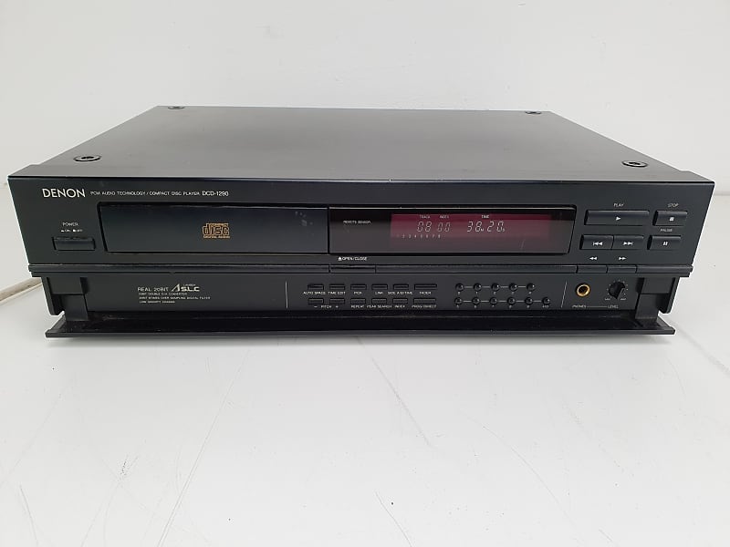 Denon DCD-1290 CD player - 20 Bit - Double DA Converter - PCM audio  			