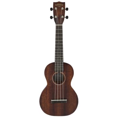 Gretsch G9110 Concert Standard 4-String Right-Handed Ukulele with Mahogany Body and Ovangkol Fingerboard (Vintage Mahogany Stain) image 1