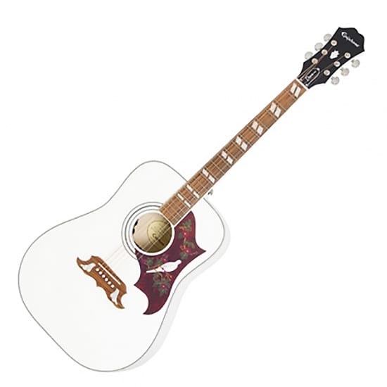 Epiphone Limited Edition Dove PRO Dreadnought Alpine White