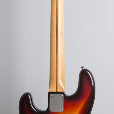 Fender  Precision Bass Solid Body Electric Bass Guitar (1958), ser. #32014, tweed hard shell case. image 9